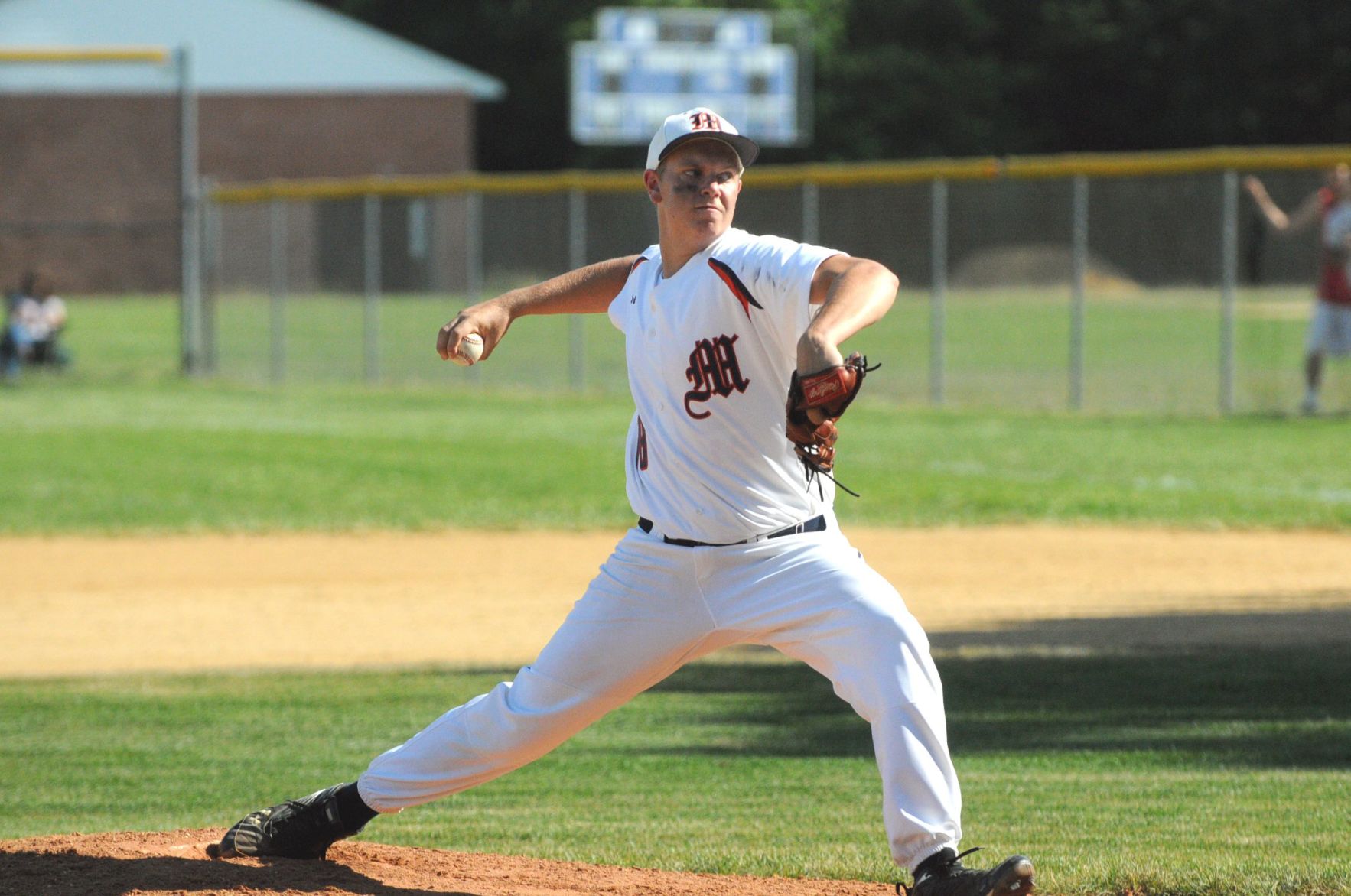 Aaron Cox, basketball and baseball, 2012